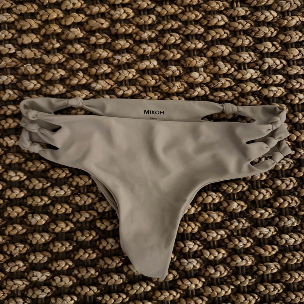 Mikoh Rockies Crochet Side Bikini Bottoms - Picture 2 of 4